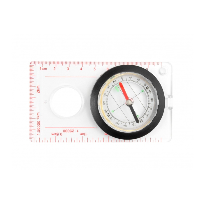 Kompas kartograficzny z linijką MFH